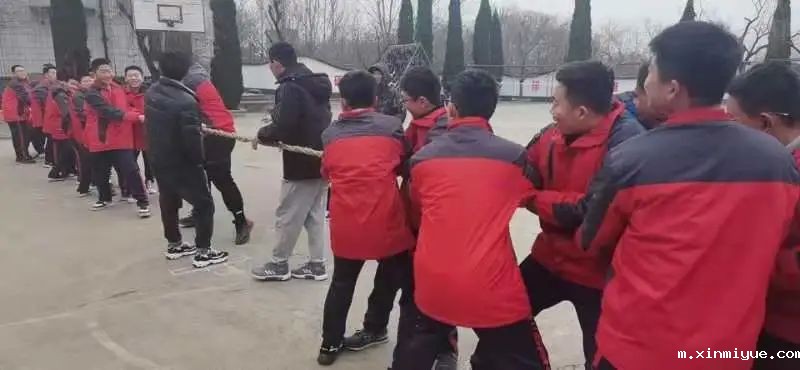 2021年必威登录入口平台官网心理教育中心春节七天乐之拔河比赛_m.xinmiyue.com