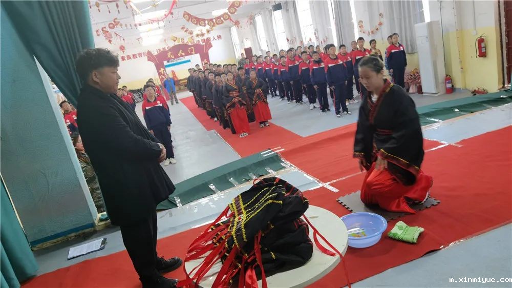 必威登录入口平台官网心理教育中心2021年第二届青少年18岁成人礼庆典仪式_m.xinmiyue.com