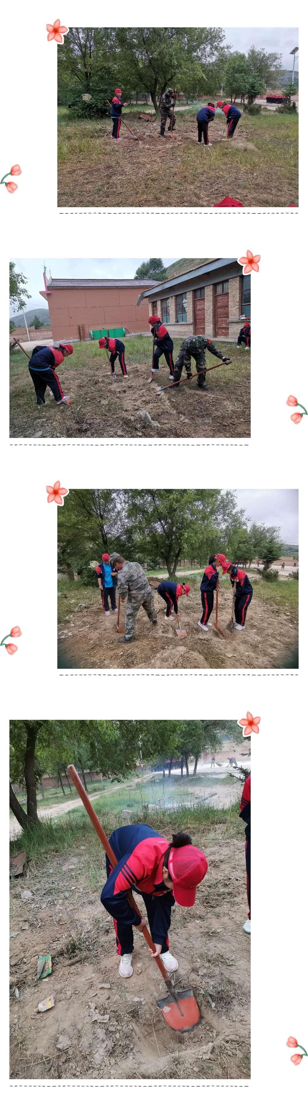 2021年必威betway中文官网「成长不烦恼」夏令营第三天之助农施肥、军训跑步过端午_m.xinmiyue.com