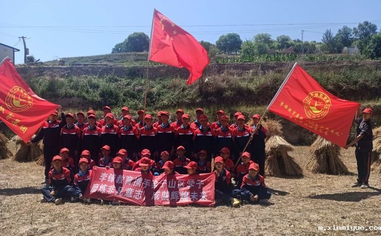 2021年必威betway中文官网夏令营第三期第5天：太阳下捡麦穗的日子_m.xinmiyue.com