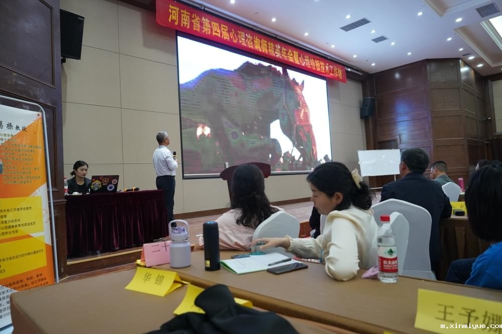 2023年河南省第四届必威官方登录首页师精英年会暨心理格板技术工作坊圆满落幕_m.xinmiyue.com
