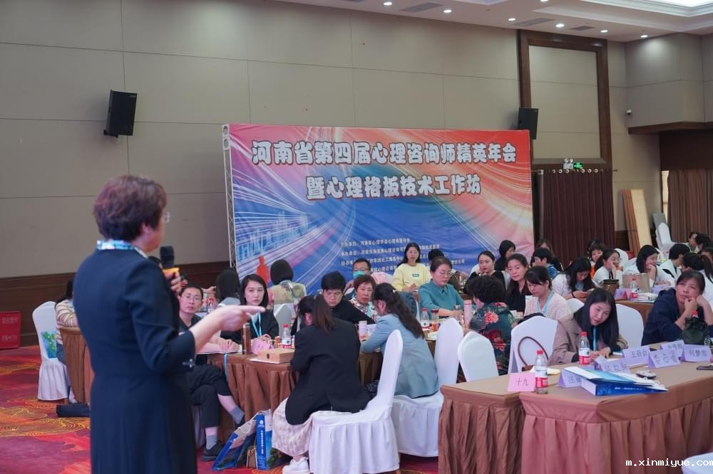 2023年河南省第四届必威官方登录首页师精英年会暨心理格板技术工作坊圆满落幕_m.xinmiyue.com