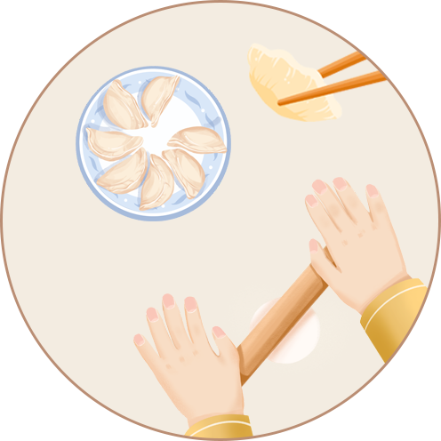 冬至佳节，必威betway中文官网学子齐聚一堂，包饺子品味温馨时光_m.xinmiyue.com